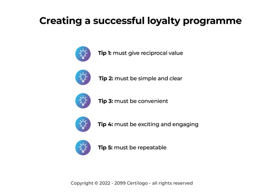 5 Tips for creating a successful loyalty programme
