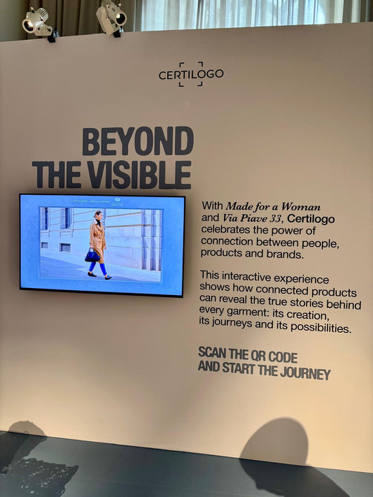 Certilogo presents “Beyond the Visible” at Milano Fashion Week®
