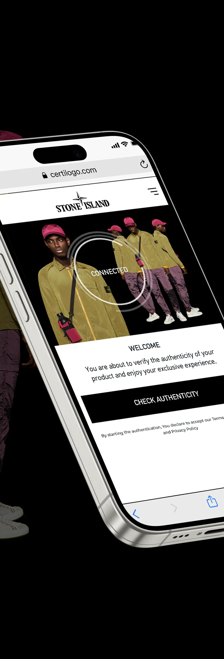 Stone Island’s Secure by Design™ authenticity