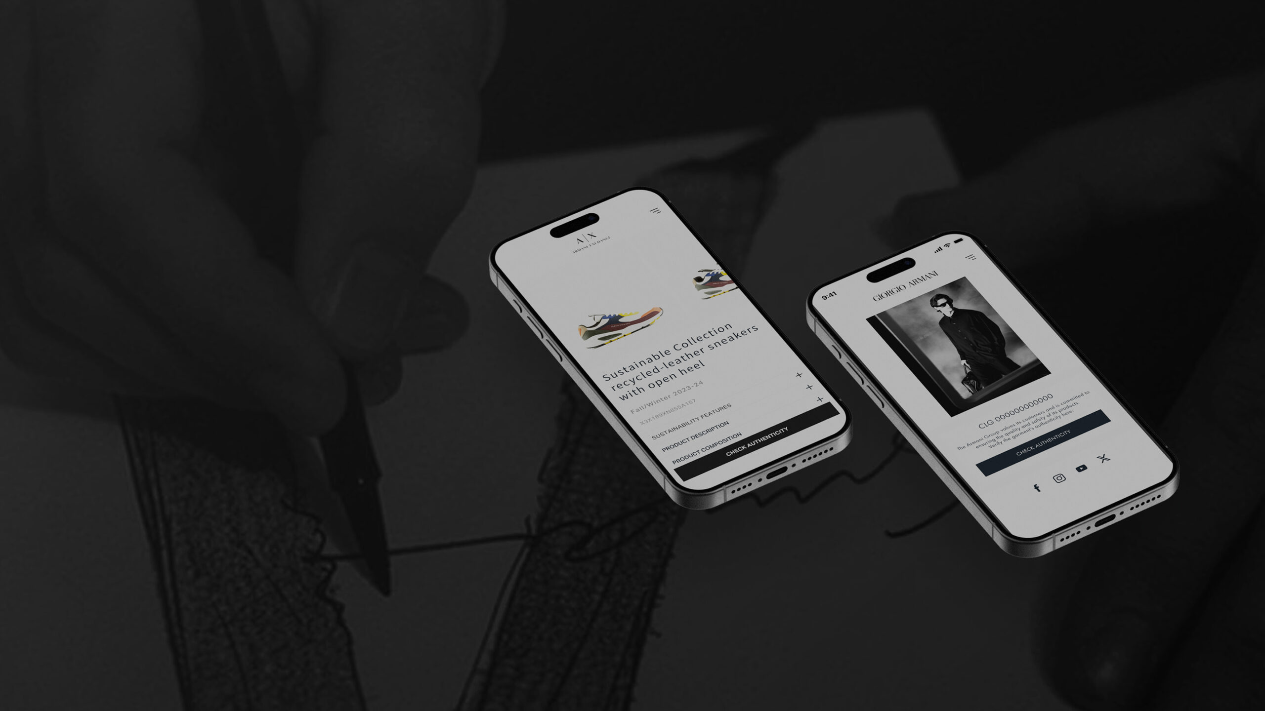 Armani’s engaging and secure solution